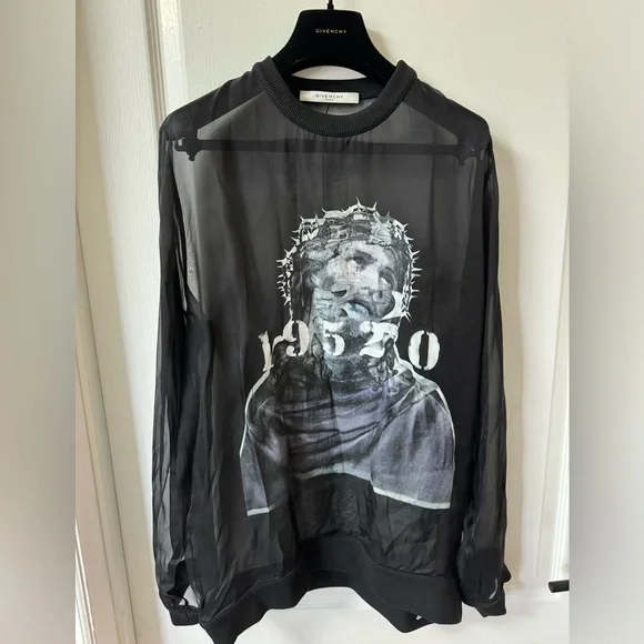 GIVENCHY ORGANZA TOP - Picture 1 of 12